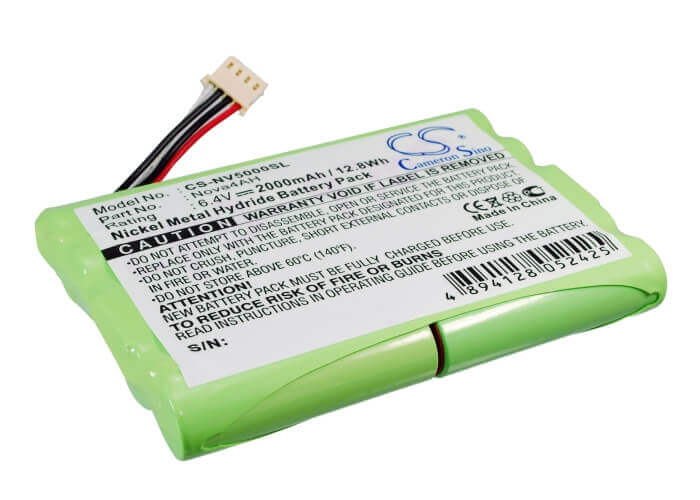 6.0V, Ni-MH, 2000mAh, Equipment, Survey, Test battery fits Nova, Nova4ah, 5000 Classroom Data Logger, 12Wh Equipment, Survey, Test Cameron Sino Technology Limited