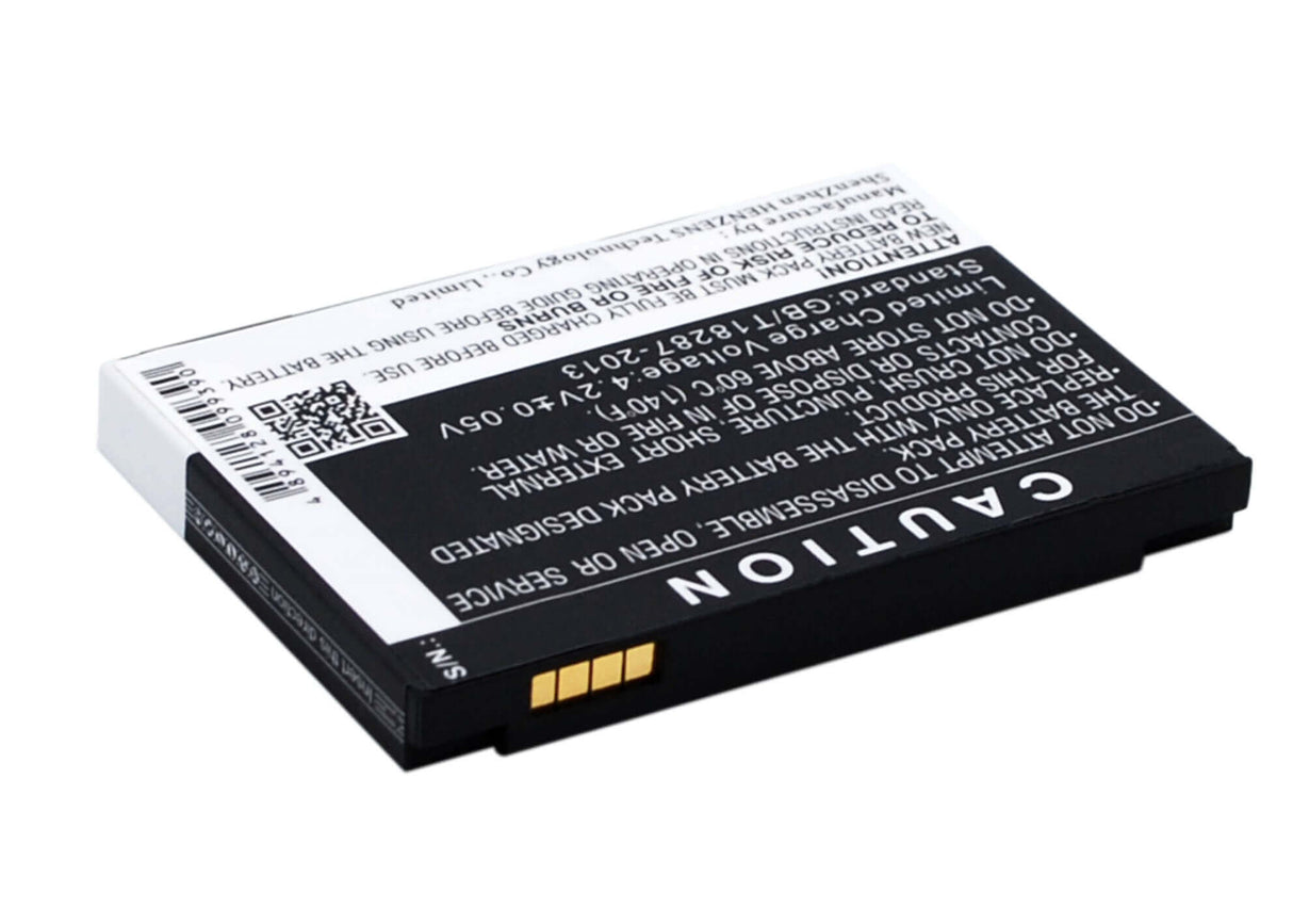3.7V, Li-ion, 1250mAh, Hotspot battery fits Novatel Wireless, 3-1826107-9, Mifi2200, 4.63Wh Hotspot Cameron Sino Technology Limited
