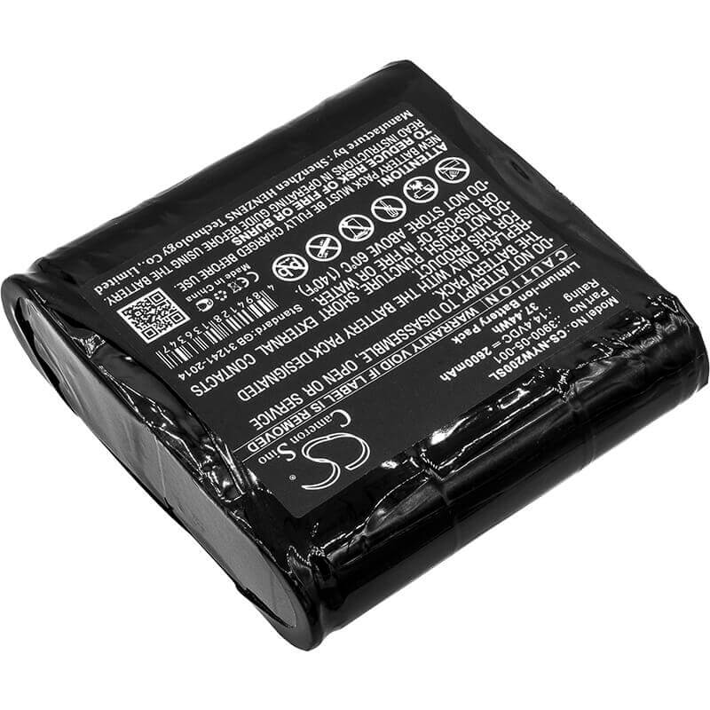 14.4V, Li-ion, 2600mAh, Equipment battery fits Noyes, 3900-05-001, W2003M, 37.44Wh Equipment, Survey, Test Cameron Sino Technology Limited