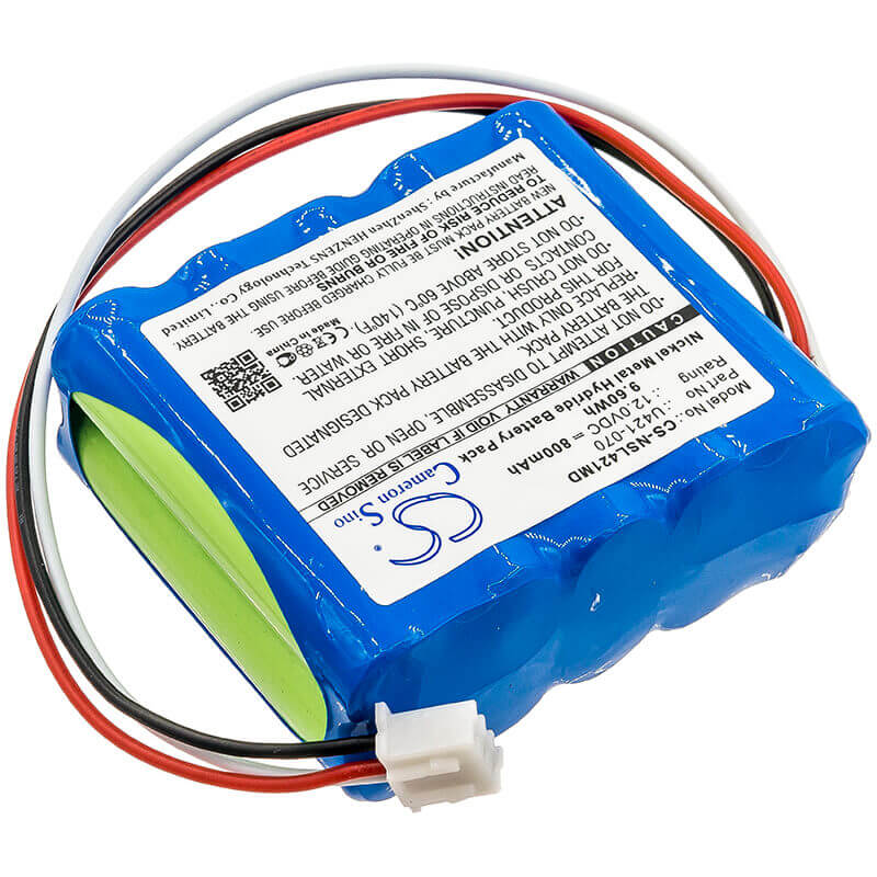 12.0V, Ni-MH, 800mAh, Medical battery fits Endo-mate, Nsk, U421-070, Em13m, Ne131, 9.60Wh Medical Cameron Sino Technology Limited (Medical)