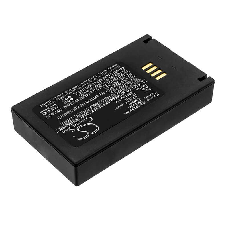 3.7V, Li-Polymer, 1800mAh, Equipment battery fits Tecpro, Nti, 600 000 337, Audio Exel XL2, Xl2, 6.66Wh Equipment, Survey, Test Cameron Sino Technology Limited