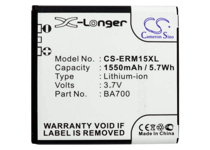 Battery For Ntt Docomo So-01c, So-05d 3.7v, 1550mah - 5.74wh Batteries for Electronics Cameron Sino Technology Limited (Suspended)