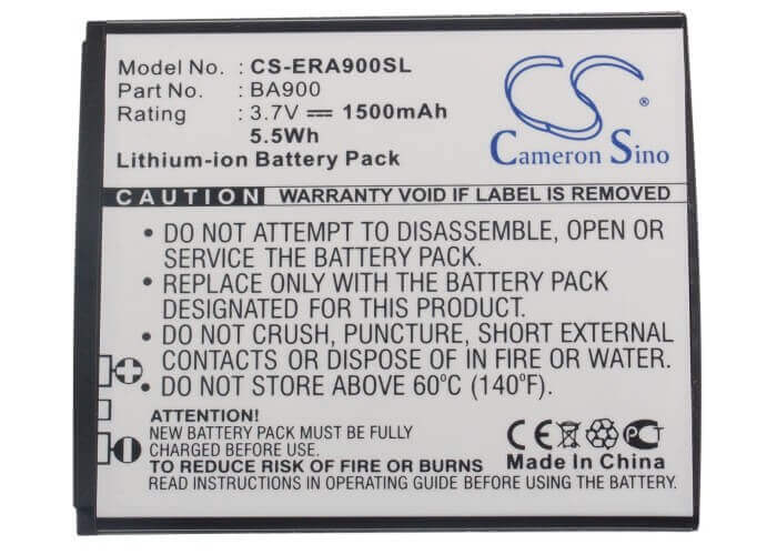 Battery For Ntt Docomo So-04d 3.7v, 1500mah - 5.55wh Batteries for Electronics Cameron Sino Technology Limited (Suspended)