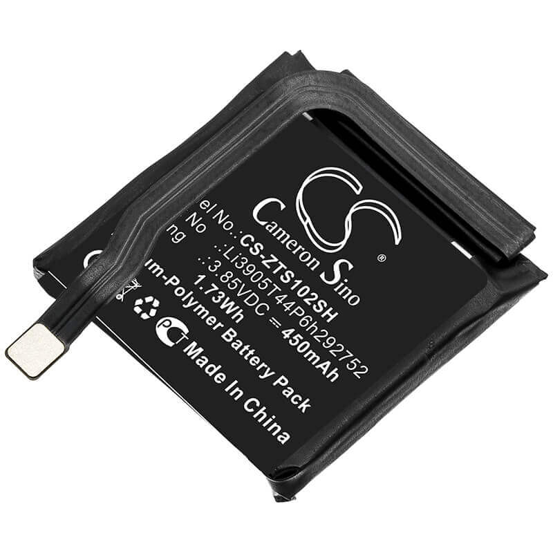 3.85V, Li-Polymer, 450mAh, Smartwatch battery fits Nubia, Li3905t44p6h292752, Alpha Sw1002, 1.73Wh Smartwatch Cameron Sino Technology Limited