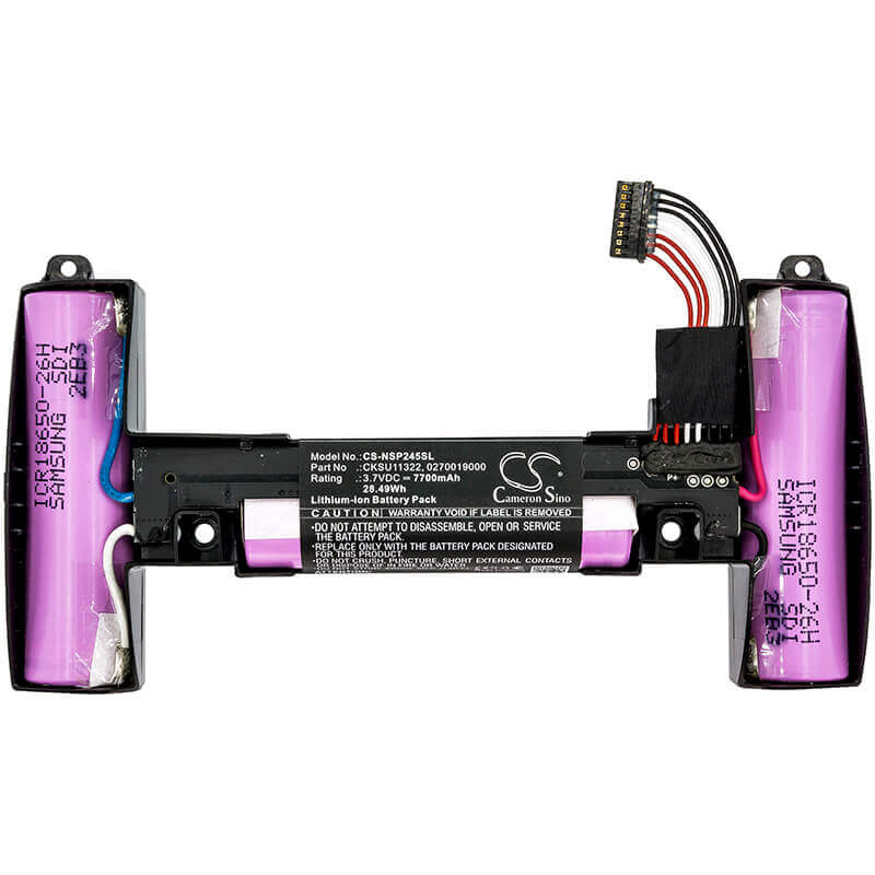 3,7V, Li-ion, 7700mAh, batterie de console de jeu compatible avec Nvidia, 027-0012-000, Handheld P2450, Loki Game, 28,49Wh Console de jeu Cameron Sino Technology Limited