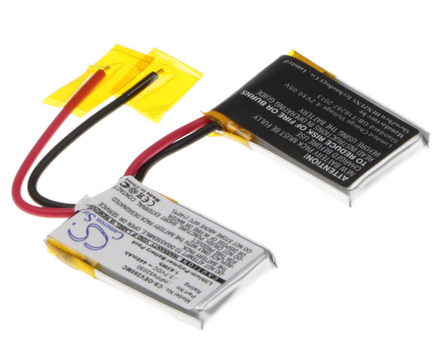 3.7V, Li-Polymer, 440mAh, Camera battery fits Ocean, Hpp452030, Ev0200, 1.628Wh Camera Cameron Sino Technology Limited (Camera)