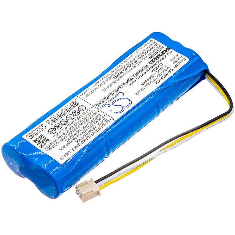 7.2V, Ni-MH, 3000mAh, Equipment battery fits Ohaus, 80500729, Defender 5000, Defender 5000 Bench Scale, 21.6Wh Equipment, Survey, Test Cameron Sino Technology Limited