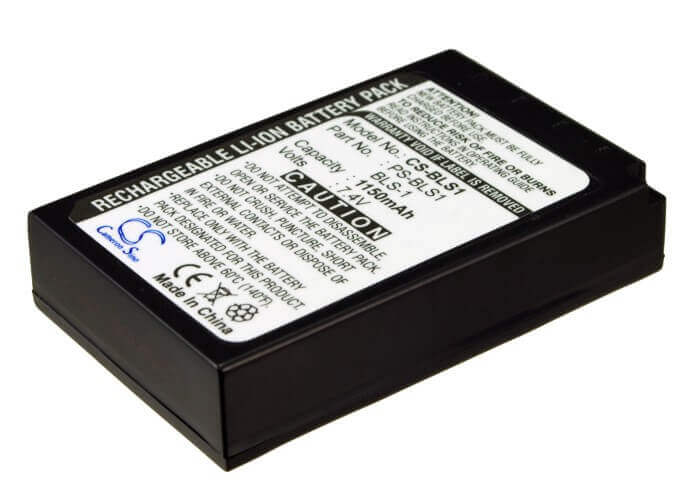 7.4V, Li-ion, 1150mAh, Camera battery fits Olympus, Bls-1, E-400, E-410, 8.51Wh Camera Cameron Sino Technology Limited (Camera)