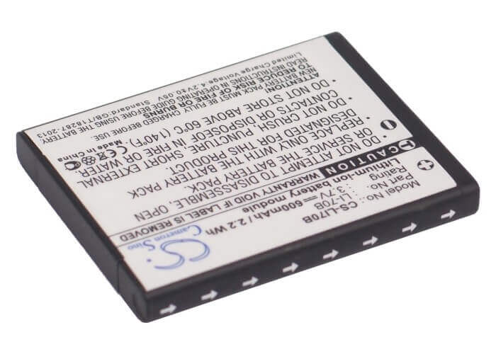 3.7V, Li-ion, 600mAh, Camera battery fits Olympus, Li-70b, Fe-4020, Fe-4040, 2.22Wh Camera Cameron Sino Technology Limited (Camera)