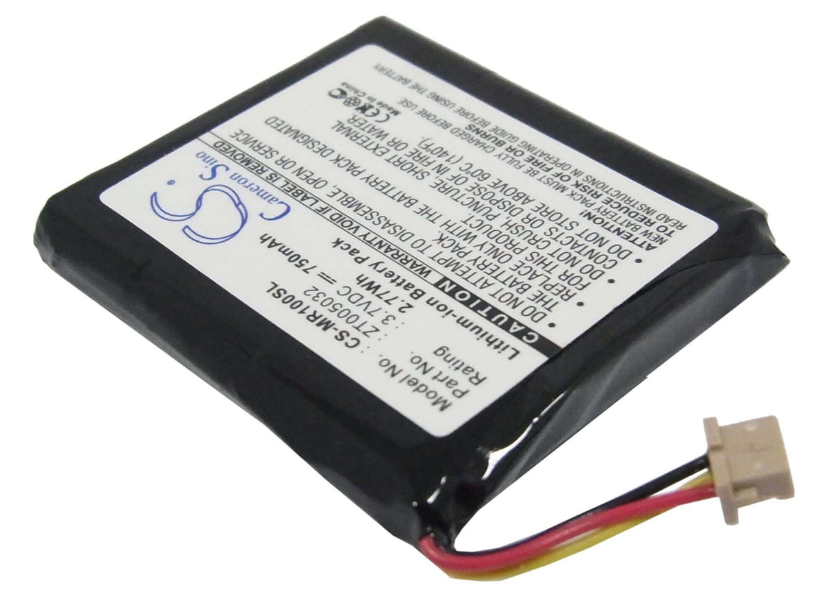 3.7V, Li-ion, 750mAh, Media Player battery fits Olympus, Zt005032, Mrobe Mr-100, 2.78Wh Media Player Cameron Sino Technology Limited