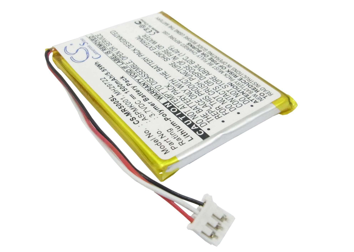 Battery For Olympus Mrobe Mr-500i, Mrobe Mr-5001 3.7v, 1500mah - 5.55wh Batteries for Electronics Cameron Sino Technology Limited (Suspended)