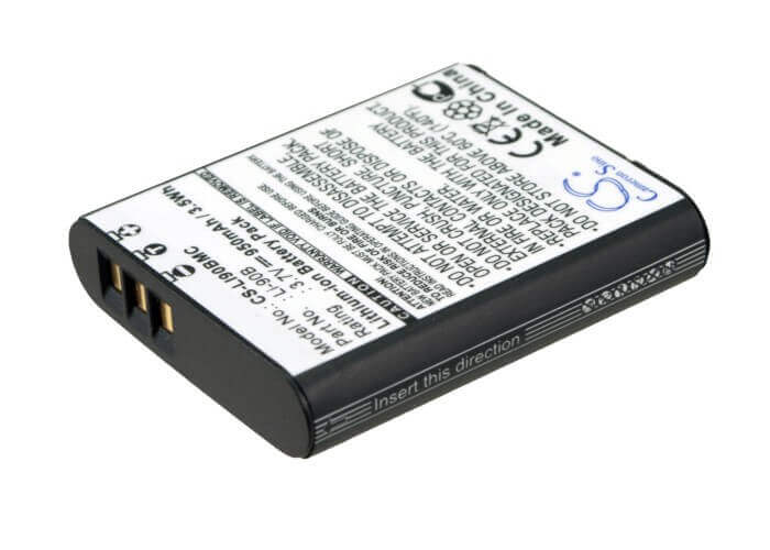 3.7V, Li-ion, 950mAh, Camera battery fits Olympus, Li-90b, Ds-9000, Ds-9500, 3.515Wh Camera Cameron Sino Technology Limited (Camera)