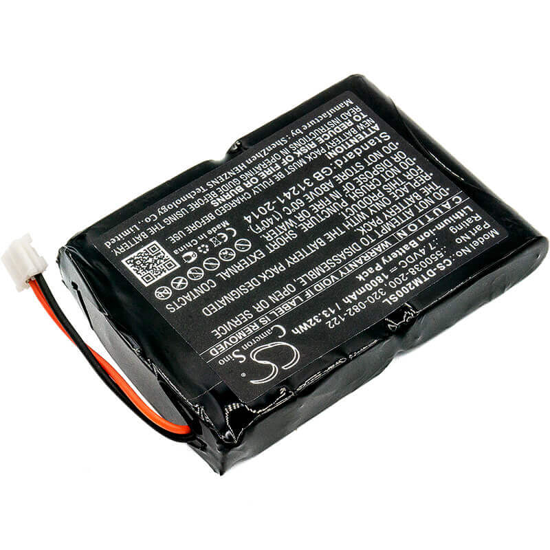 7.4V, Li-ion, 1800mAh, batterie d'imprimante portable compatible avec Oneil, 320-082-122, Mf2te, 13.32Wh Imprimante portable Cameron Sino Technology Limited