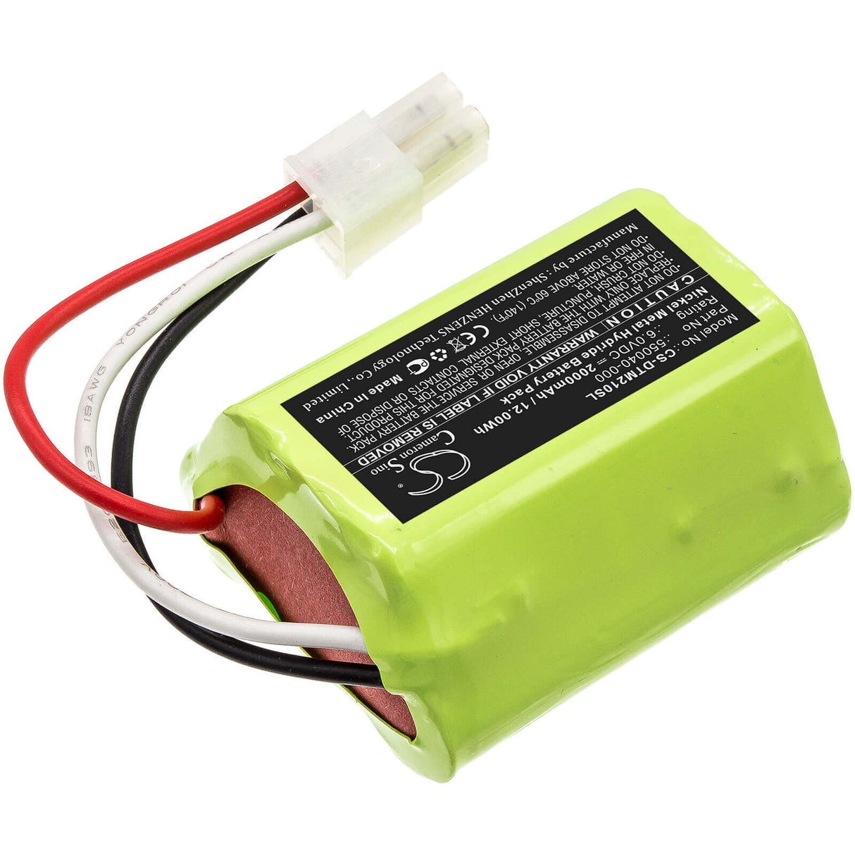6.0V, Ni-MH, 2000mAh, Portable Printer battery fits Oneil, 550040-000, Microflash 2, 12Wh Portable Printer Cameron Sino Technology Limited