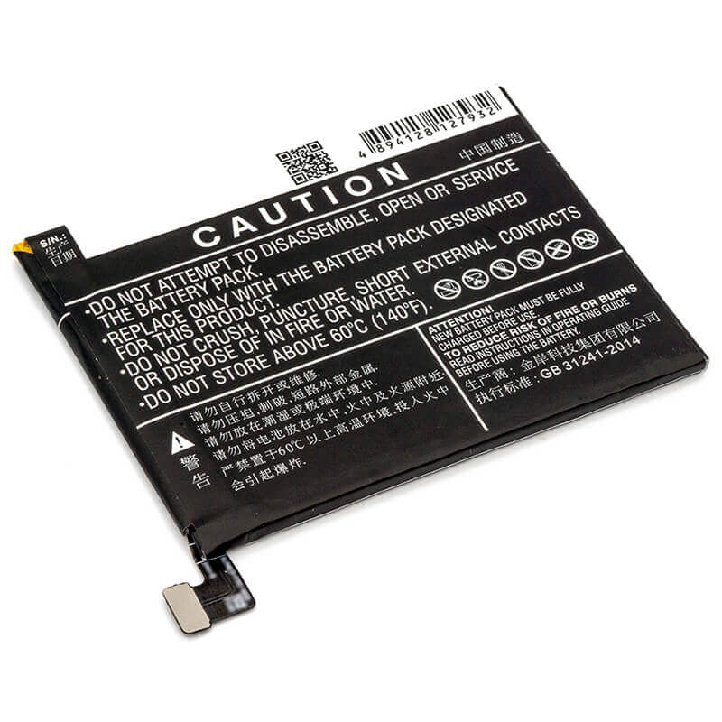 3.85V, Li-Polymer, 3000mAh, SmartPhone battery fits Oneplus, Blp633, 3t, 3t Dual Sim, 11.55Wh Mobile, SmartPhone Cameron Sino Technology Limited (Smartphone)