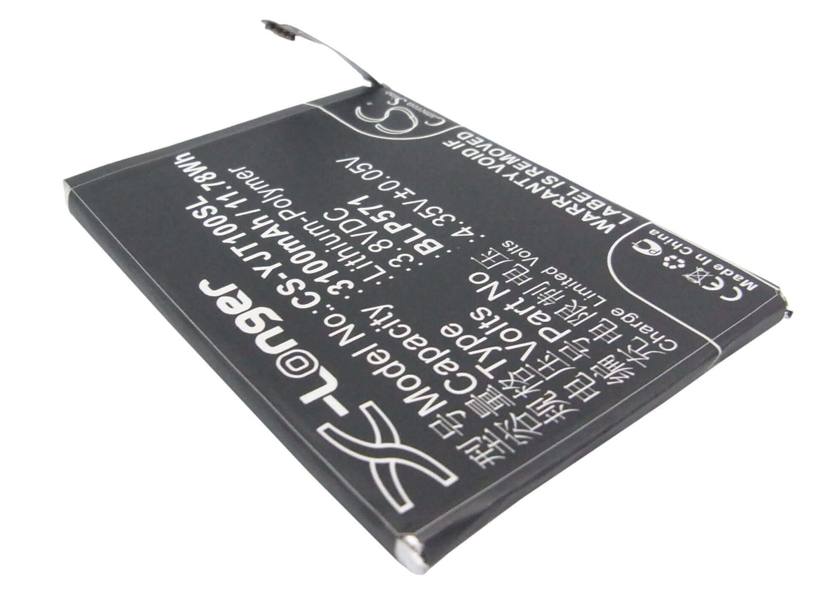3.8V, Li-Polymer, 3100mAh, SmartPhone battery fits Oneplus, Blp571, A0001, One, 11.78Wh Mobile, SmartPhone Cameron Sino Technology Limited (Smartphone)
