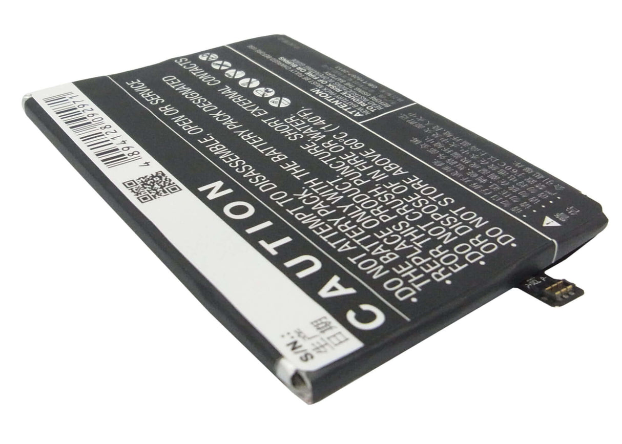 3.8V, Li-Polymer, 3100mAh, SmartPhone battery fits Oneplus, Blp571, A0001, One, 11.78Wh Mobile, SmartPhone Cameron Sino Technology Limited (Smartphone)