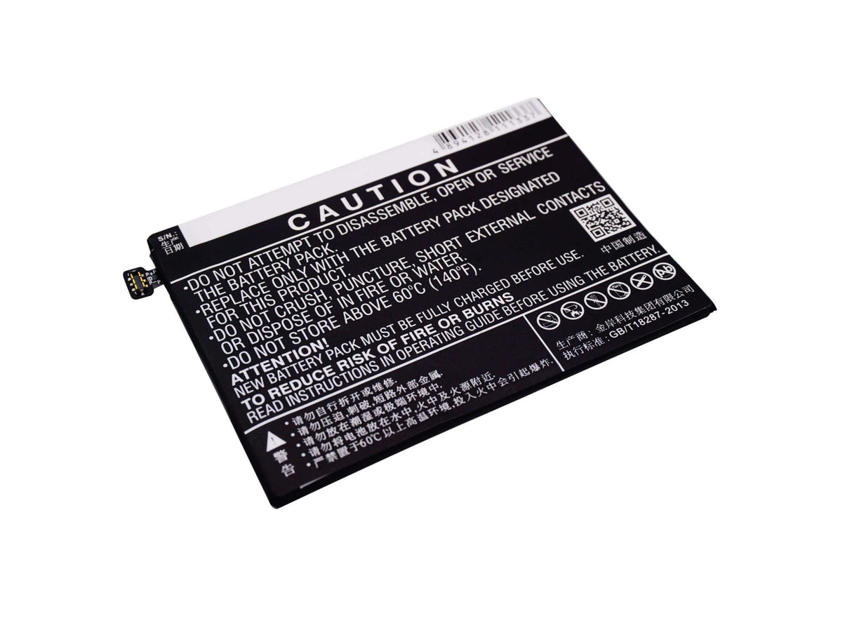 3.8V, Li-Polymer, 2900mAh, batterie de smartphone compatible avec Oppo, Blp601, A1601, A53, 11.02Wh Mobile, Smartphone Cameron Sino Technology Limited (Smartphone)