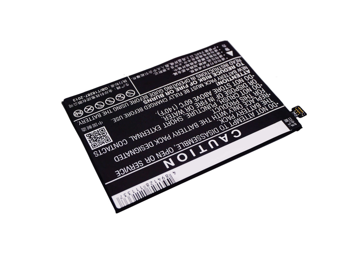 3.8V, Li-Polymer, 2900mAh, batterie de smartphone compatible avec Oppo, Blp601, A1601, A53, 11.02Wh Mobile, Smartphone Cameron Sino Technology Limited (Smartphone)