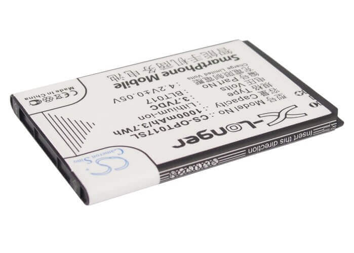 3,7V, Li-ion, 1000mAh, batterie de smartphone compatible avec Oppo, Blt017, A613, A615, 3,7Wh Mobile, SmartPhone Cameron Sino Technology Limited (Suspendu)