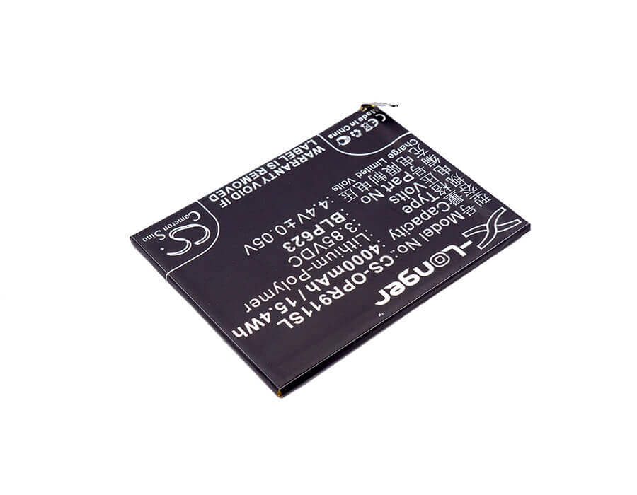 3.85V, Li-Polymer, 4000mAh, SmartPhone battery fits Oppo, Blp623, Cph1611, Cph1613, 15.4Wh Mobile, SmartPhone Cameron Sino Technology Limited (Smartphone)