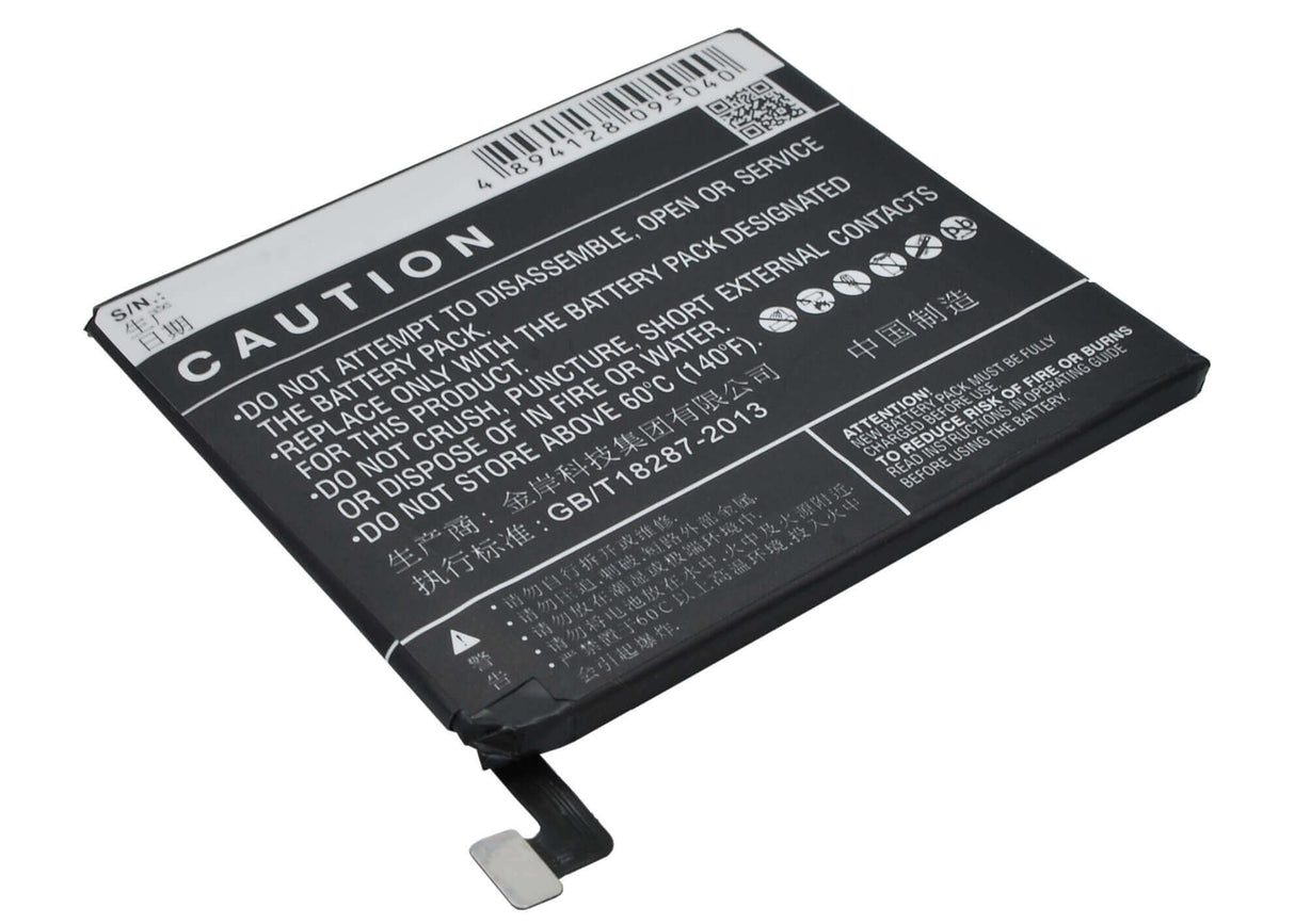 3.8V, Li-Polymer, 3000mAh, SmartPhone battery fits Oppo, Blp581, N3, N3 Dual Sim, 11.4Wh Mobile, SmartPhone Cameron Sino Technology Limited (Smartphone)