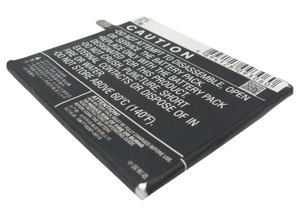 3.8V, Li-Polymer, 2100mAh, SmartPhone battery fits Oppo, Blp573, N1 Mini, N5111, 7.98Wh Mobile, SmartPhone Cameron Sino Technology Limited (Smartphone)