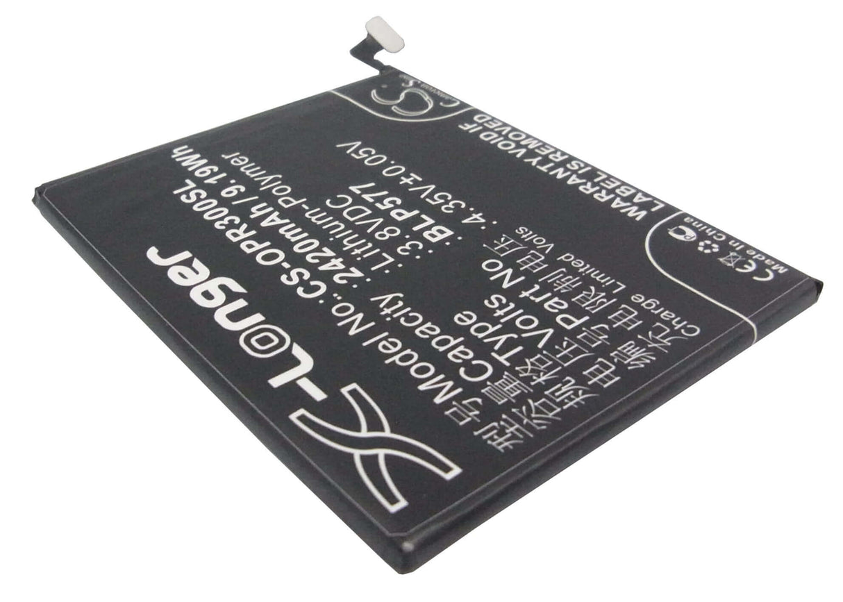 3,8V, Li-Polymer, 2420mAh, batterie de smartphone compatible Oppo, Blp577, A51, A51k, 9,2Wh Mobile, SmartPhone Cameron Sino Technology Limited (Suspendu)
