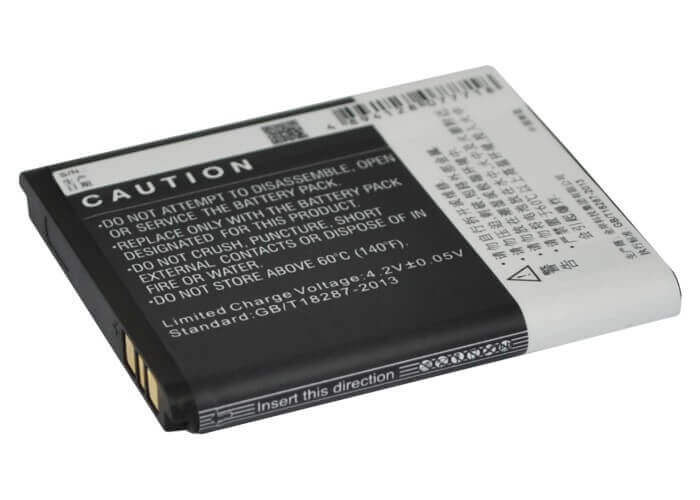 3,7V, Li-ion, 1400mAh, batterie de smartphone compatible avec Oppo, Blt027, R803, R805, 5,18Wh Mobile, SmartPhone Cameron Sino Technology Limited (Suspendu)