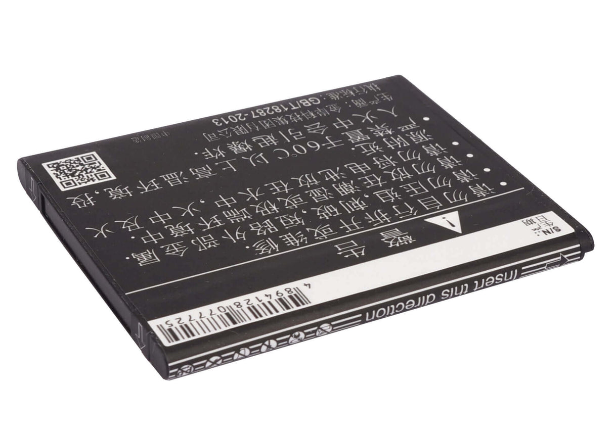 3,7V, Li-ion, 1250mAh, batterie de smartphone compatible Oppo, Blt029, R815t, R821t, 4,63Wh Mobile, SmartPhone Cameron Sino Technology Limited (Suspendu)
