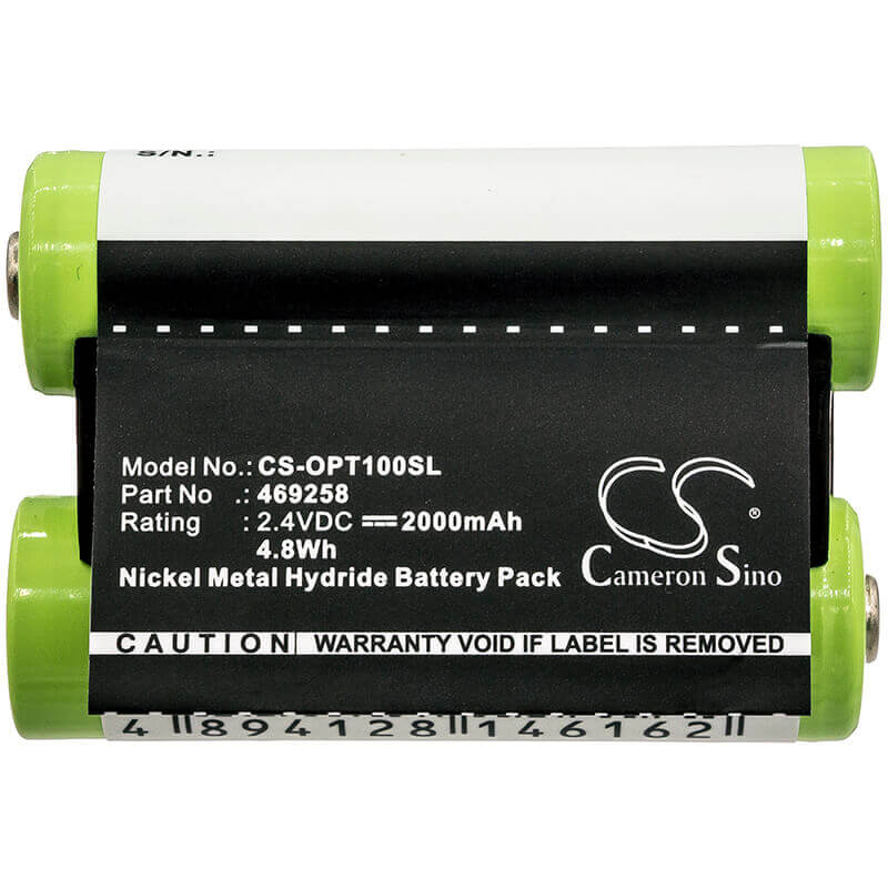 2.4V, Ni-MH, 2000mAh, Electronic Magnifier battery fits Optelec, 469258, Compact Plus, Compact+, 4.8Wh Electronic Magnifier Cameron Sino Technology Limited