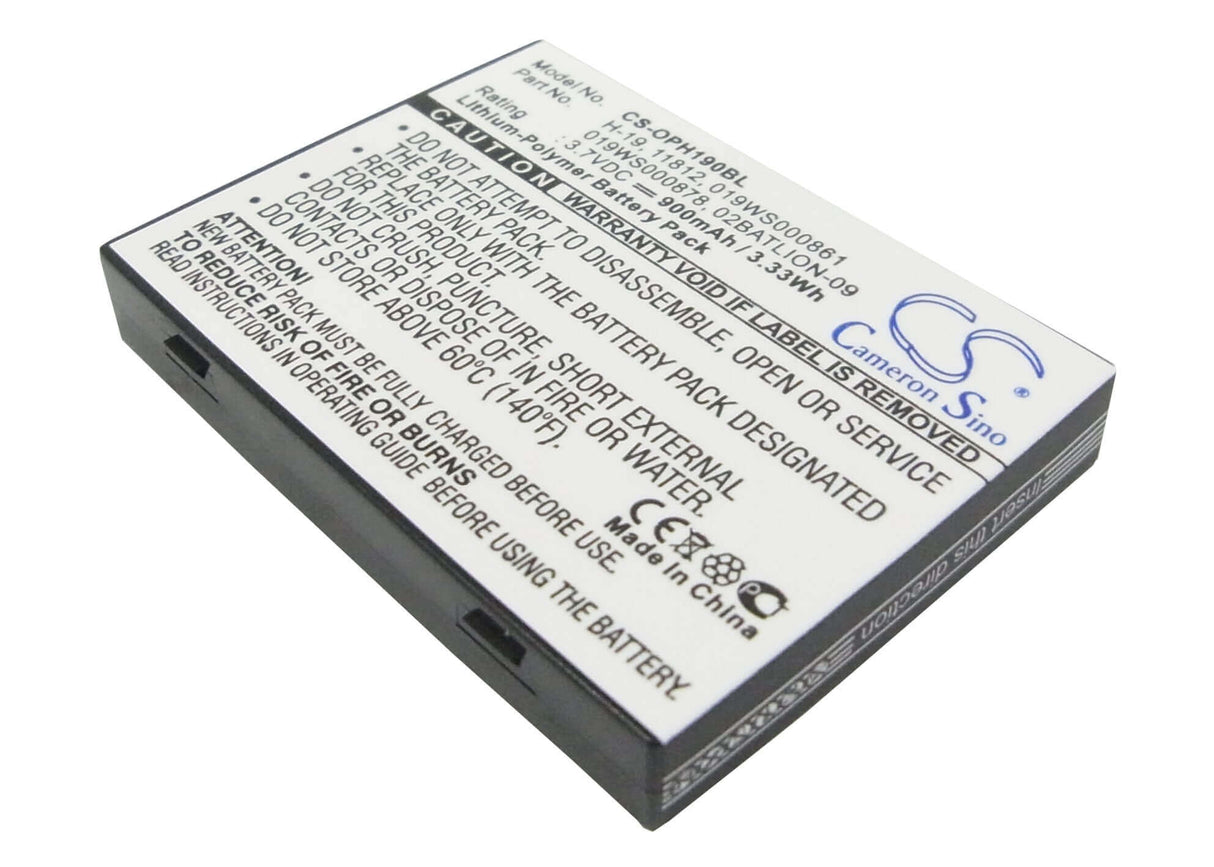 Barcode Scanner Battery For Opticon H-19, H-19a, H-19d 3.7v, 900mah - 3.33wh Barcode Scanner Cameron Sino Technology Limited