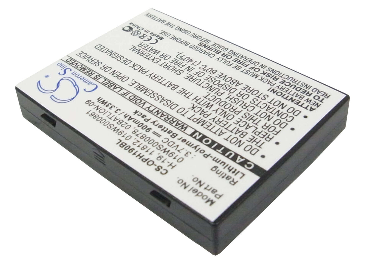 Barcode Scanner Battery For Opticon H-19, H-19a, H-19d 3.7v, 900mah - 3.33wh Barcode Scanner Cameron Sino Technology Limited