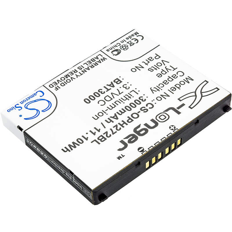 Barcode Scanner Battery For Opticon, H-27, H-27 1d, H-27 2d 3.7v, 3000mah - 11.10wh Barcode Scanner Cameron Sino Technology Limited