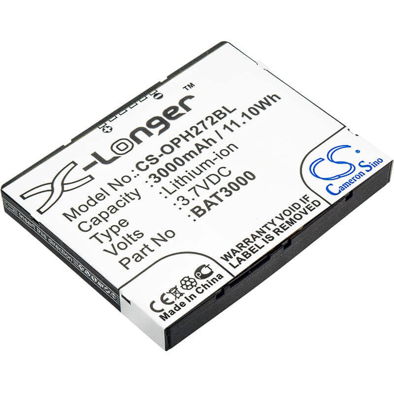 Barcode Scanner Battery For Opticon, H-27, H-27 1d, H-27 2d 3.7v, 3000mah - 11.10wh Barcode Scanner Cameron Sino Technology Limited