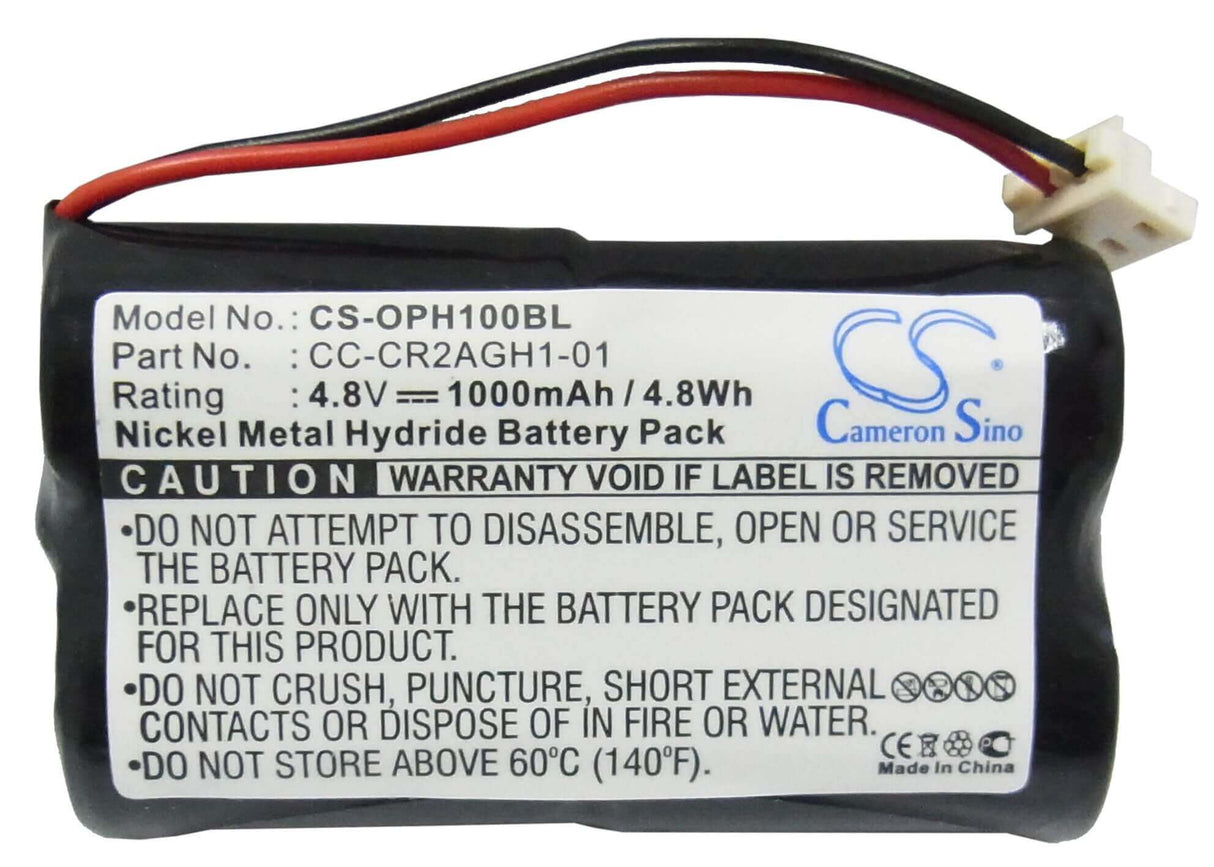 Barcode Scanner Battery For Opticon H1 4.8v, 1000mah - 4.80wh Barcode Scanner Cameron Sino Technology Limited