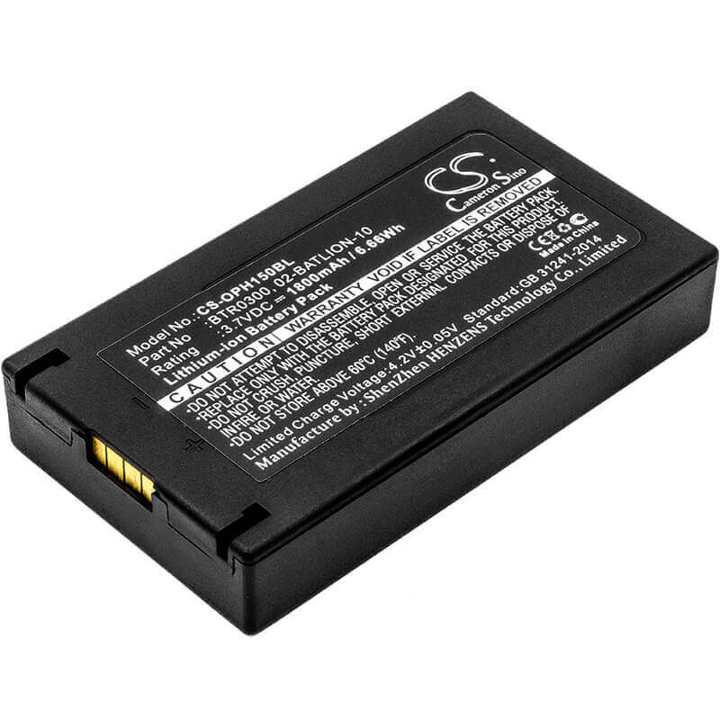 Barcode Scanner Battery For Opticon, H15, H-15a, H-15aj 3.7v, 1800mah - 6.66wh Barcode Scanner Cameron Sino Technology Limited