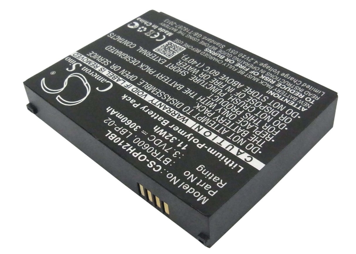 Batterie de scanner de code-barres pour Opticon H21, H22, H21 1d 3.7v, 3060mah - 11.32wh Scanner de code-barres Cameron Sino Technology Limited