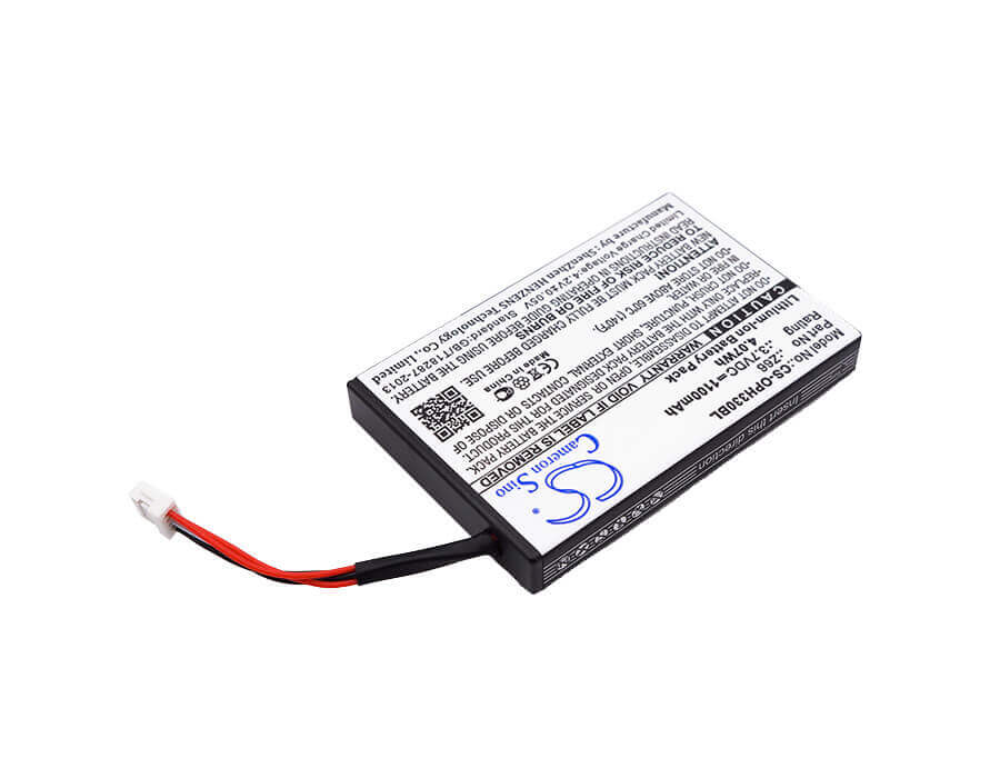 Batterie de scanner de code-barres pour Opticon, Opc-3301i, Opi-3301, Opi-3301i, Opr-3301 3.7v, 1100mah - 4.07wh Scanner de code-barres Cameron Sino Technology Limited