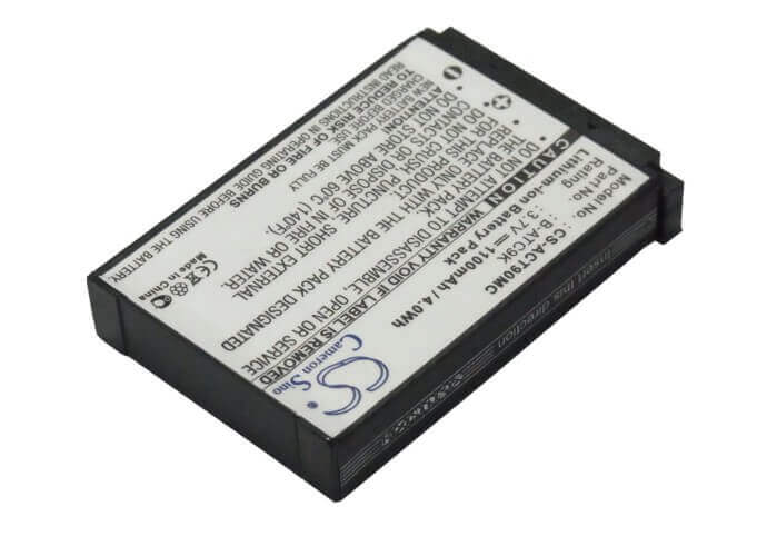 3.7V, Li-ion, 1100mAh, Camera battery fits Oregon Scientific, Ae803042p8ht, Atc9k, Atc9k Action Camera, 4.07Wh Camera Cameron Sino Technology Limited (Camera)