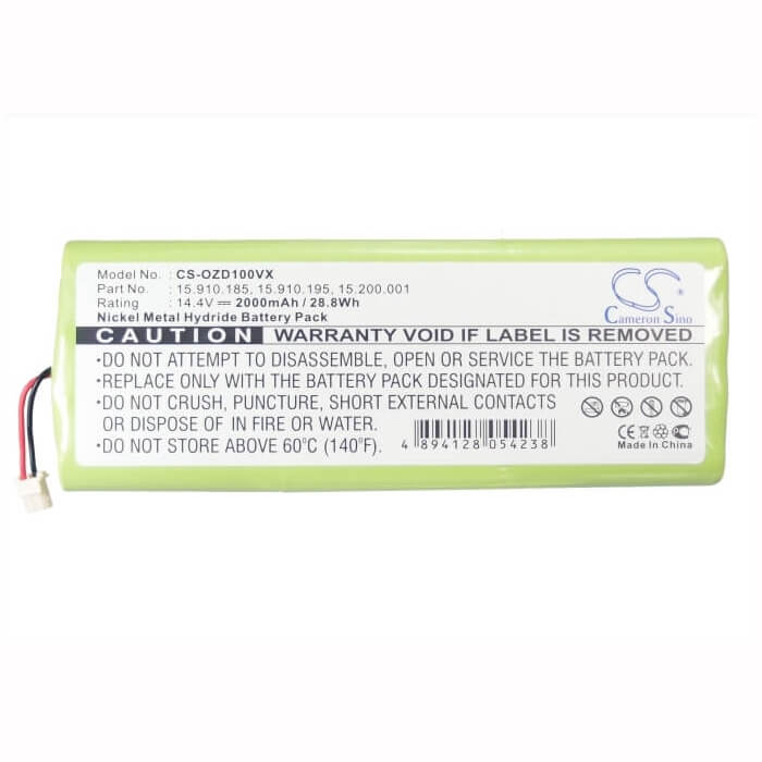 Battery For Ozroll Ods Controller, Smart Drive Smart Control 10 14.4v, 2000mah - 28.80wh Crane Remote Control Cameron Sino Technology Limited