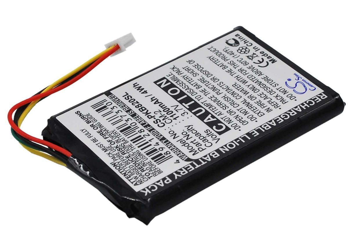 3,7V, Li-ion, 1100mAh, batterie GPS convient pour Packard Bell, Cm-2, Compasseo 500, Compasseo 820, 4,07Wh GPS, Navigator Cameron Sino Technology Limited
