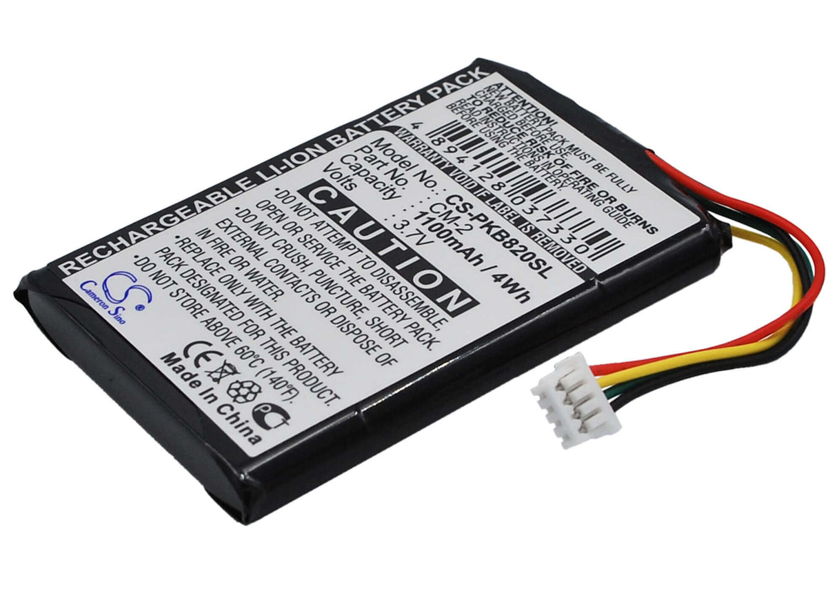 3,7V, Li-ion, 1100mAh, batterie GPS convient pour Packard Bell, Cm-2, Compasseo 500, Compasseo 820, 4,07Wh GPS, Navigator Cameron Sino Technology Limited