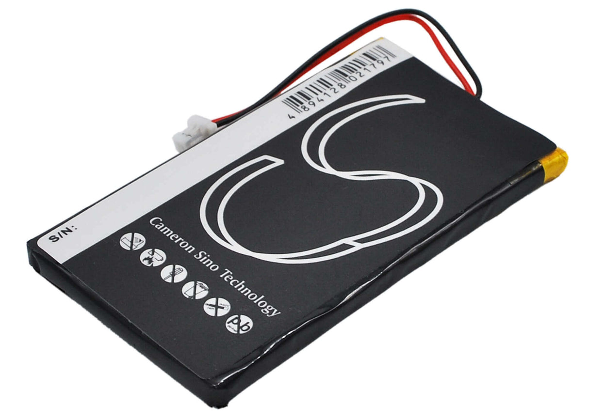 3.7V, Li-Polymer, 1350mAh, PDA battery fits Palm, Ia1tb12b1, M500, M505, 5Wh PDA, Pocket PC Cameron Sino Technology Limited