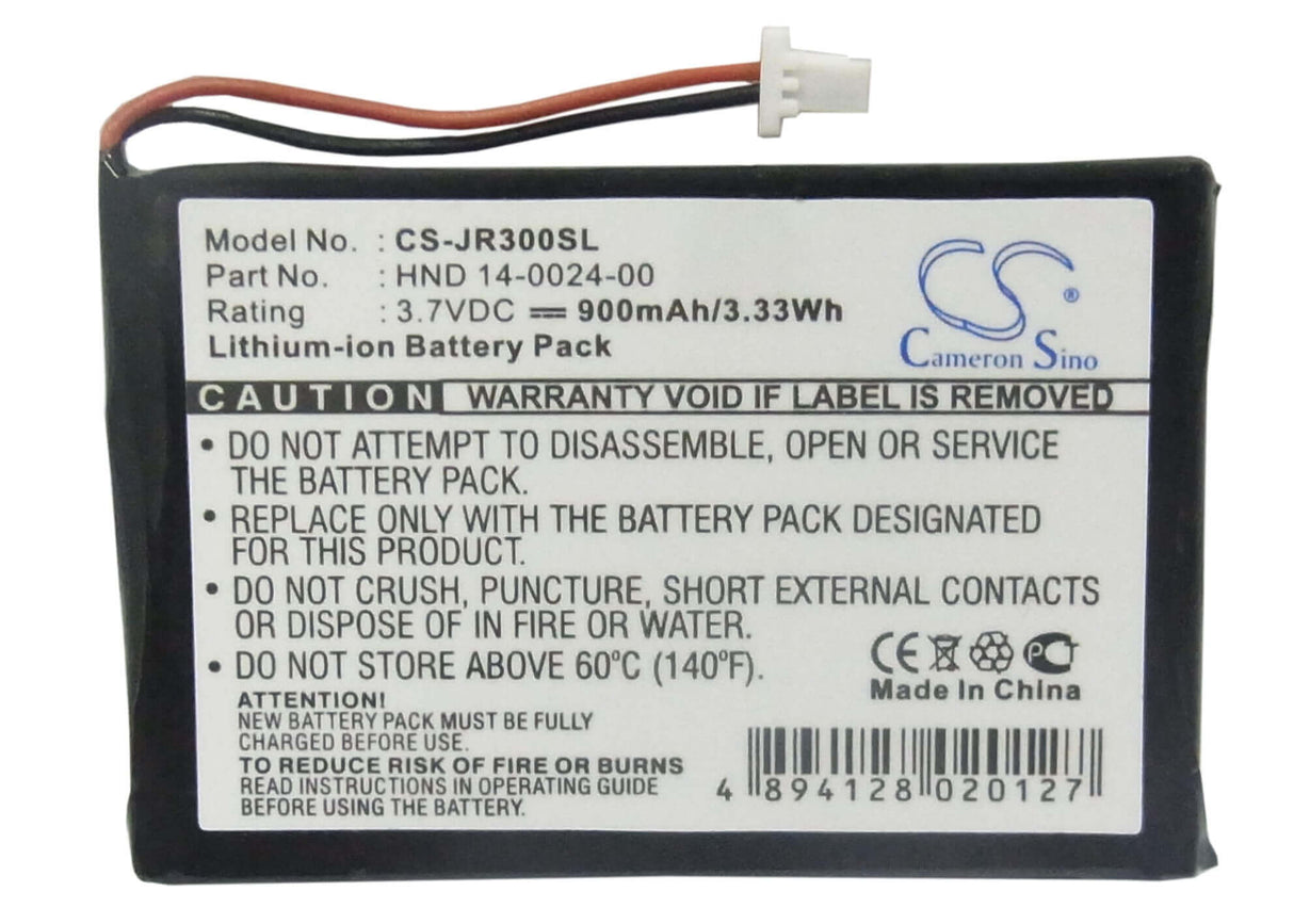 3.7V, Li-ion, 900mAh, PDA battery fits Palm, Hnd 14-0024-00, Treo 270, Treo 300, 3.33Wh PDA, Pocket PC Cameron Sino Technology Limited