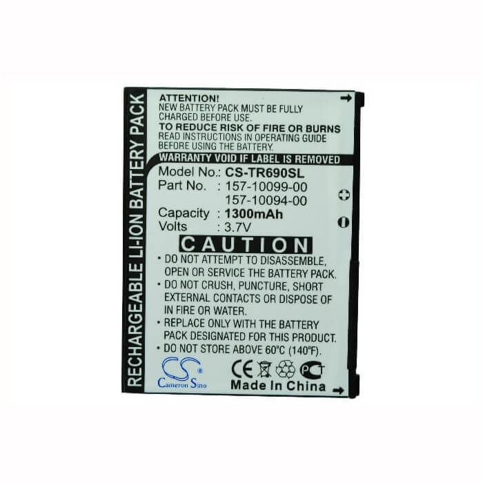 Battery For Palm Treo 500, Treo 500v, Treo 690 3.7v, 1300mah - 4.81wh Batteries for Electronics Cameron Sino Technology Limited (Suspended)