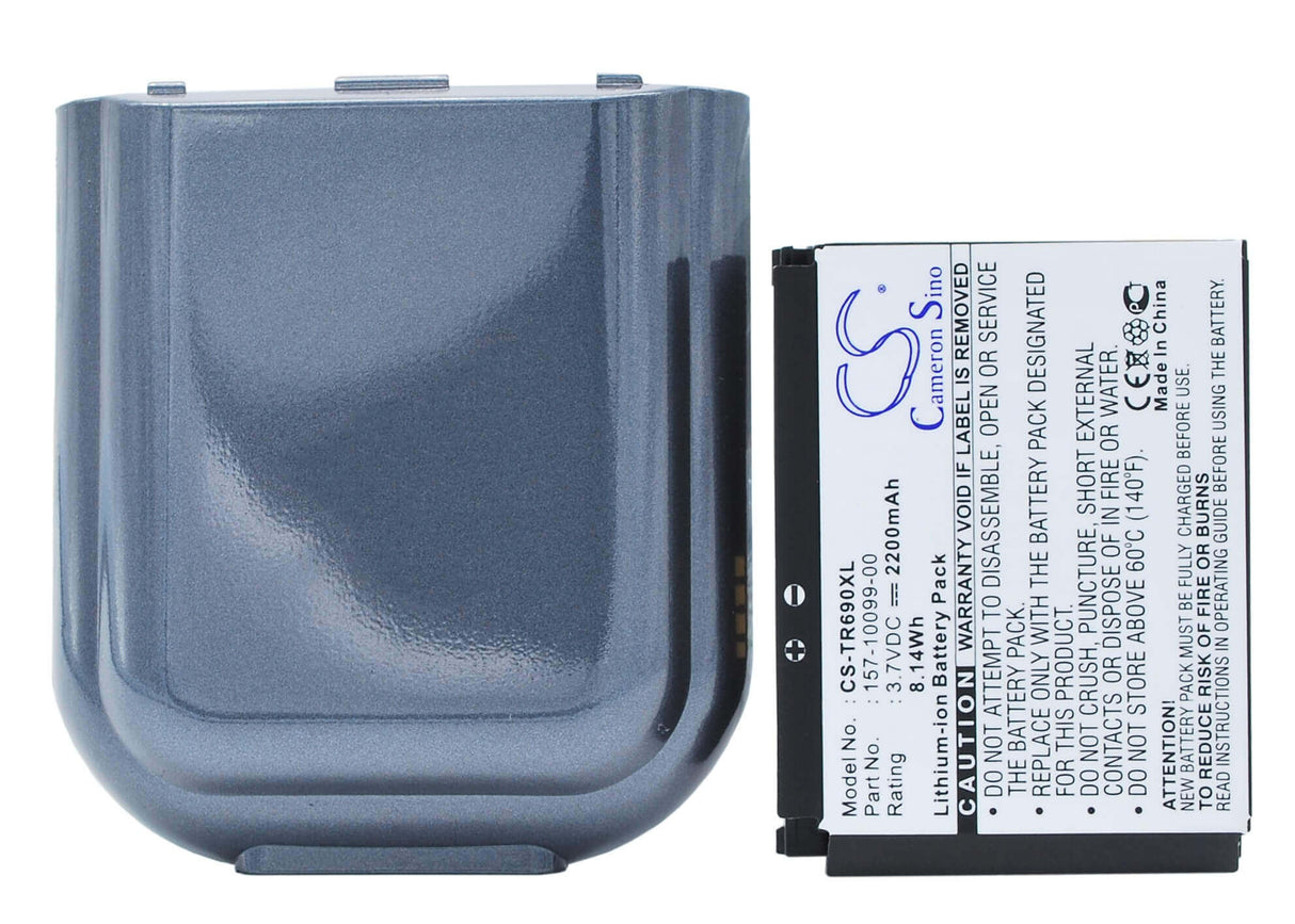 Battery For Palm Treo 690, Treo 500, Treo 500v 3.7v, 2200mah - 8.14wh Batteries for Electronics Cameron Sino Technology Limited (Suspended)