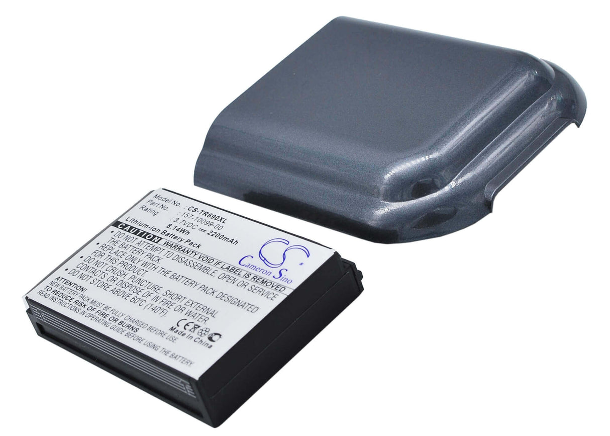 Battery For Palm Treo 690, Treo 500, Treo 500v 3.7v, 2200mah - 8.14wh Batteries for Electronics Cameron Sino Technology Limited (Suspended)