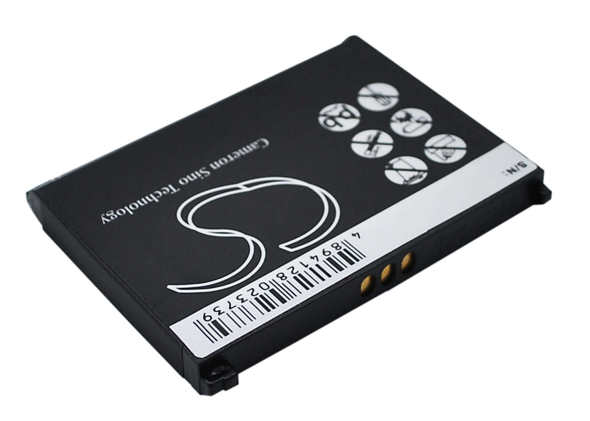 Battery For Palm Treo 800, Treo 800p, Treo 800w 3.7v, 1200mah - 4.44wh Batteries for Electronics Cameron Sino Technology Limited (Suspended)