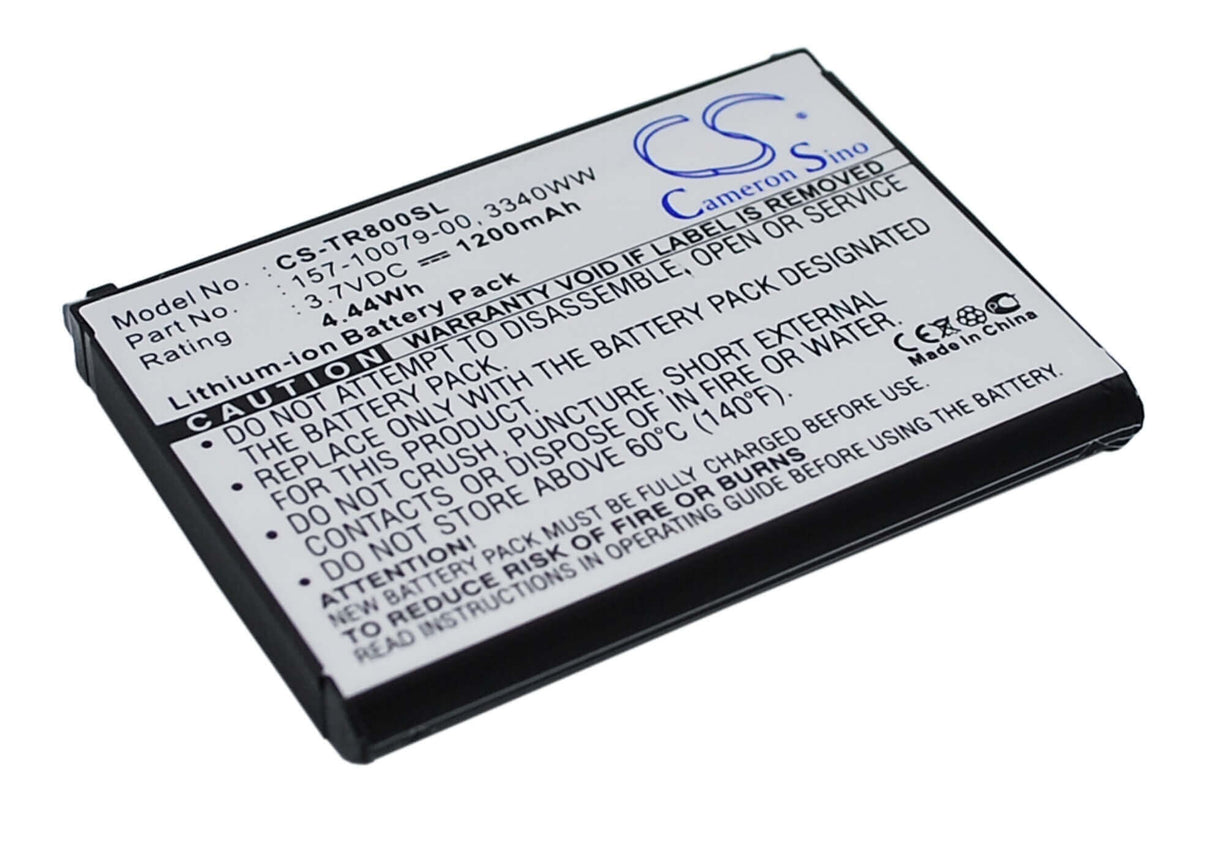 Battery For Palm Treo 800, Treo 800p, Treo 800w 3.7v, 1200mah - 4.44wh Batteries for Electronics Cameron Sino Technology Limited (Suspended)